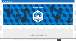 Desktop Screenshot of festival-millenni.com